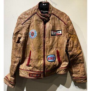The Leather Company New York 4xl Leather Jacket Motorcycle Fashion